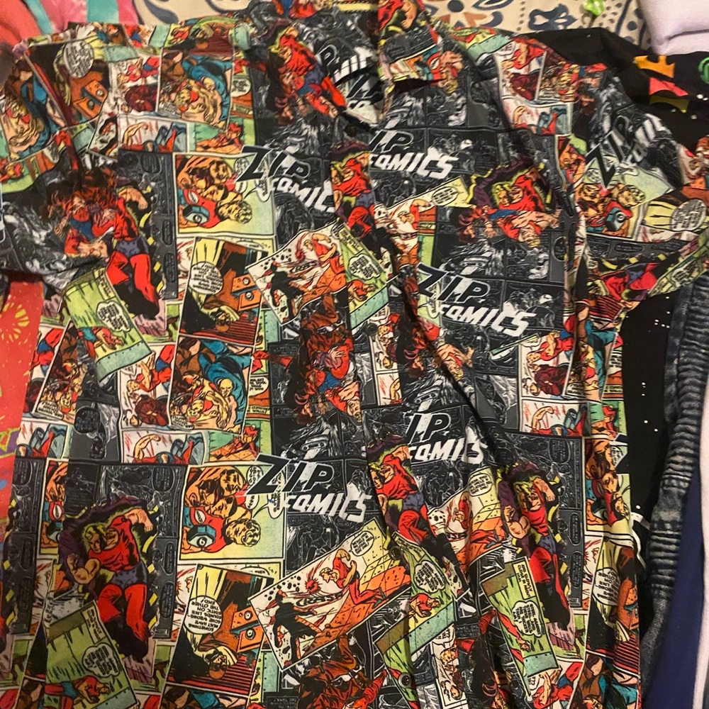 Marvel Comics Graphic Shirt